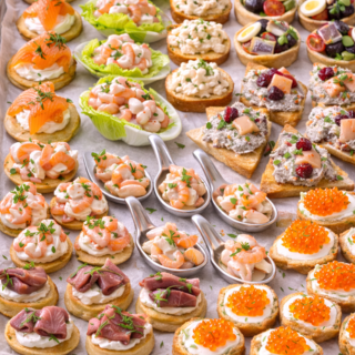 Chef Duet Cold Fish Canapes