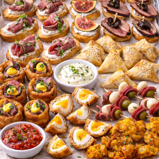 Chef Duet Cold Meat Canapés x 512