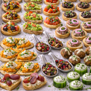 Chef Duet Cold Vegan Canapes
