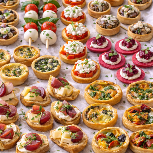 Chef Duet Cold Vegetarian Canapés x 512