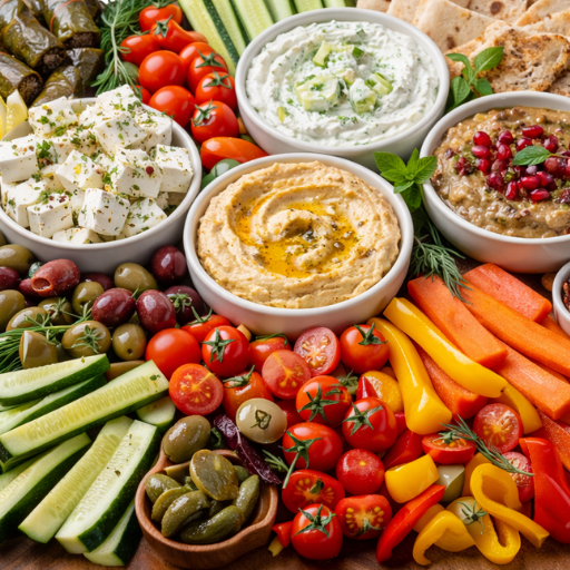 Chef Duet Catering Greek Grazing Board