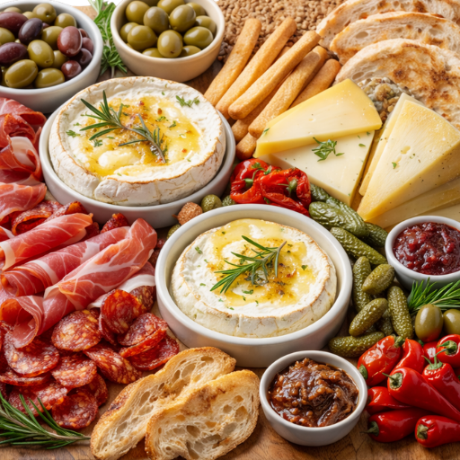 Hot Cheese Grazing Board