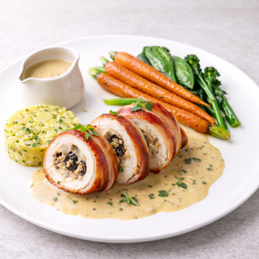Chef Duet Catering Main Ballotine of Chicken stuffed x 512