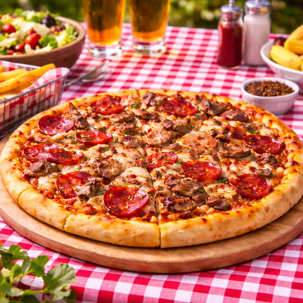 Chef Duet Meat Pizza