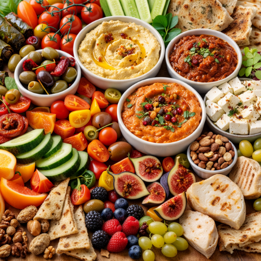 Chef Duet Catering Mezze‑Style Grazing Board x 512