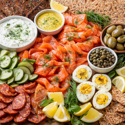 Chef Duet Catering Scandi Grazing Board