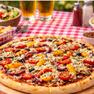 Chef Duet Vegetarian Pizza selection