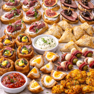 Chef Duet cold meat canapes